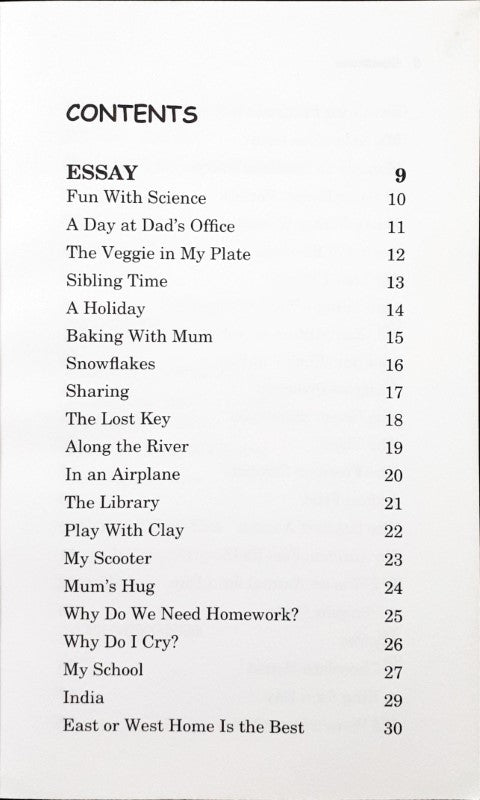 My Missile Book of Essays - Time Saver Primary School Essays