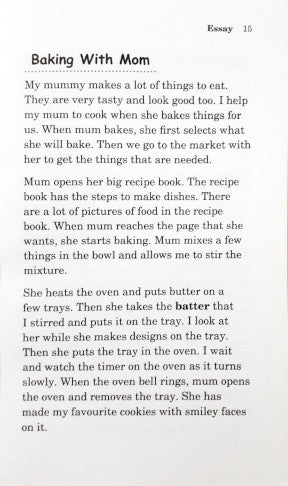 My Missile Book of Essays - Time Saver Primary School Essays