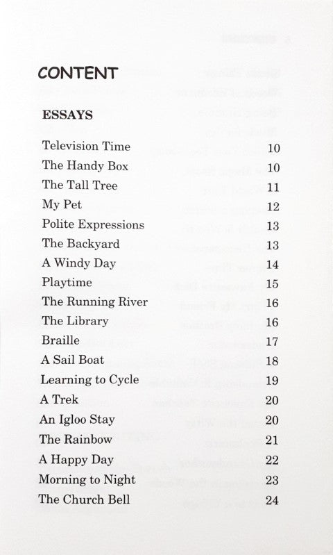 My Rocket Book of Essays - Time Saver Primary School Essays