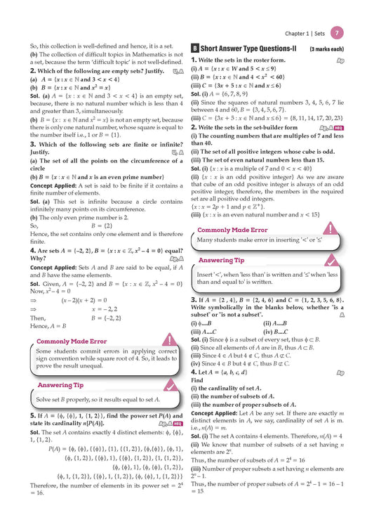 CBSE Mathematics Advanced Level Question Bank Chapter-wise & Topic-wise Class 9