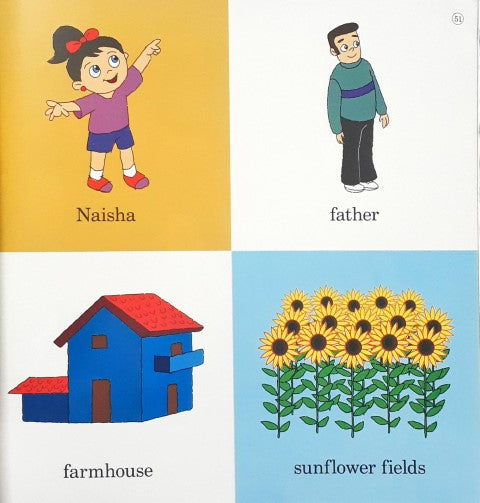 Naisha At The Airport Circus Fair Farm 4 in 1 Book