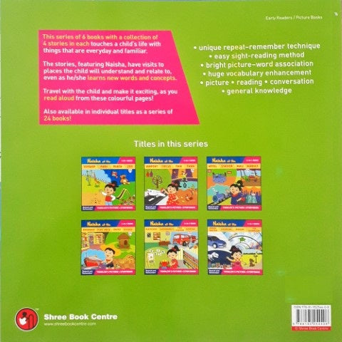 Naisha At The Toyshop Park Beach Zoo 4 in 1 Book