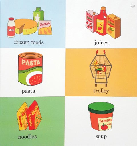 Naisha At The Playschool Supermarket Fire Station Hospital 4 in 1 Book