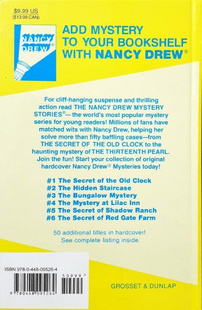 Nancy Drew Mystery Stories #26 The Clue of the Leaning Chimney