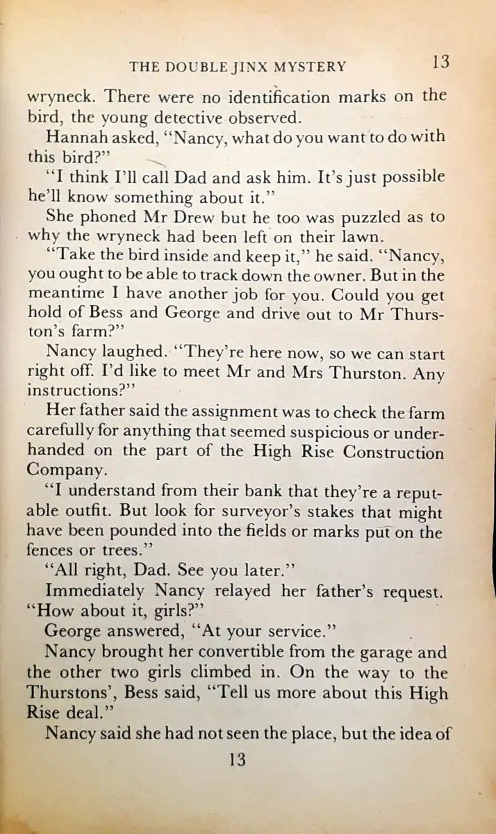 Nancy Drew Black Magic The Double Jinx Mystery (P)