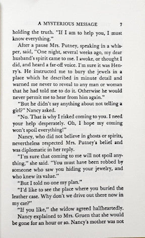 Nancy Drew Mystery Stories #25 The Ghost of Blackwood Hall