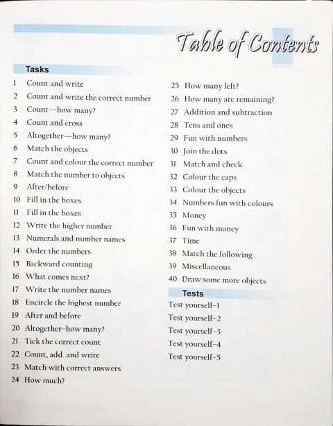 New Mental Maths Workbook 1