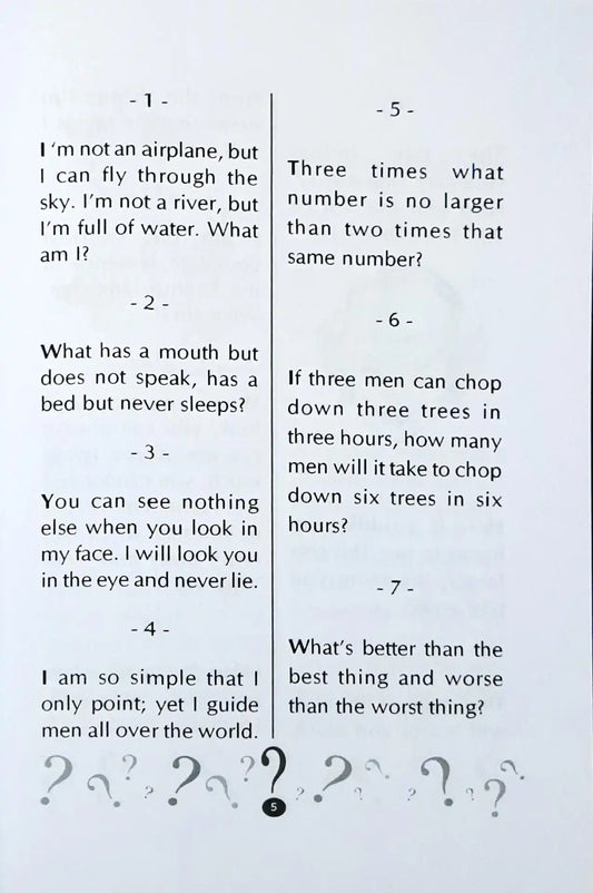 New Riddles For Kids : Green Book