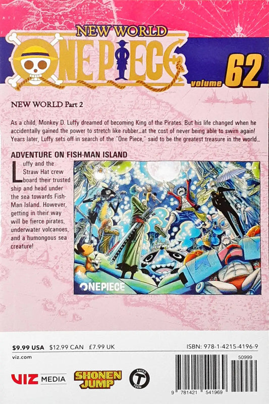 One Piece : Volume 62 : Adventure on Fish-Man Island