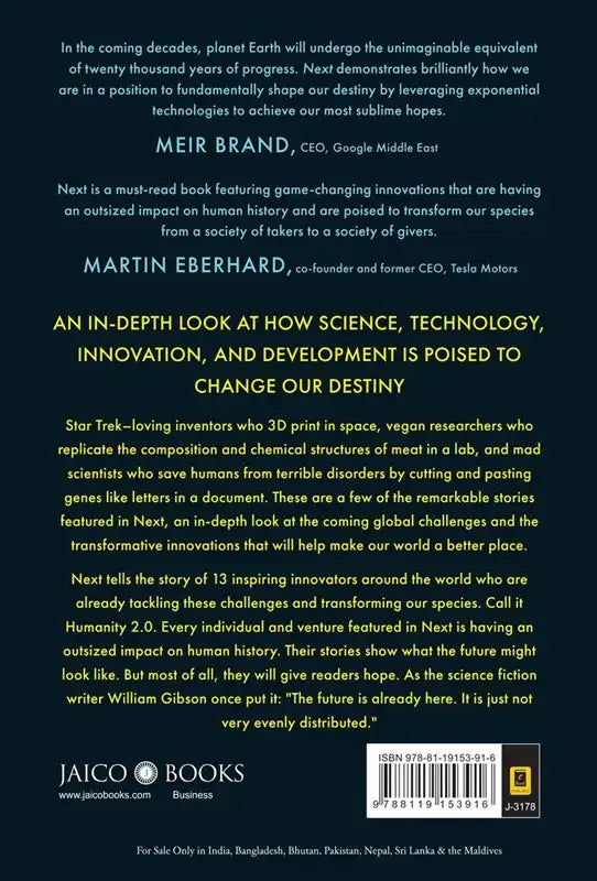 Next : A Brief History Of The Future