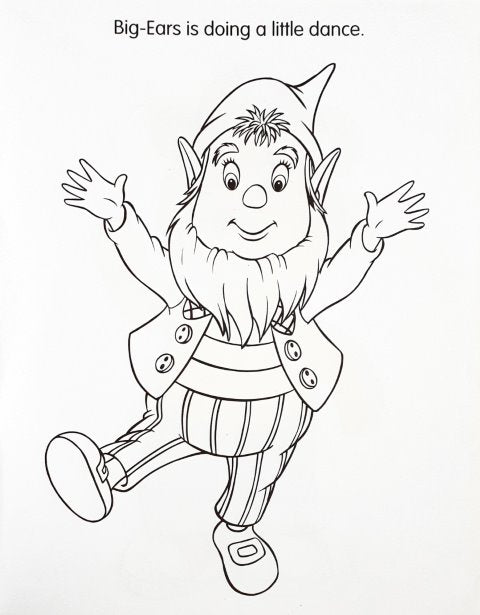 Noddy Toyland Friends Look N Colour