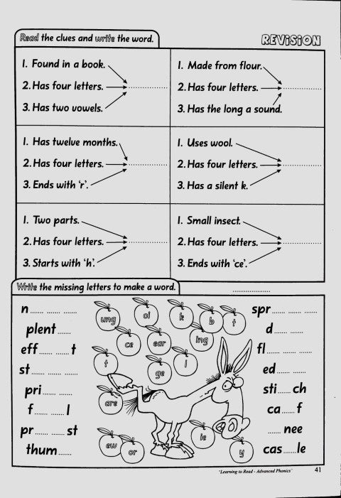 Novel Educational Learning To Read Advanced Phonics