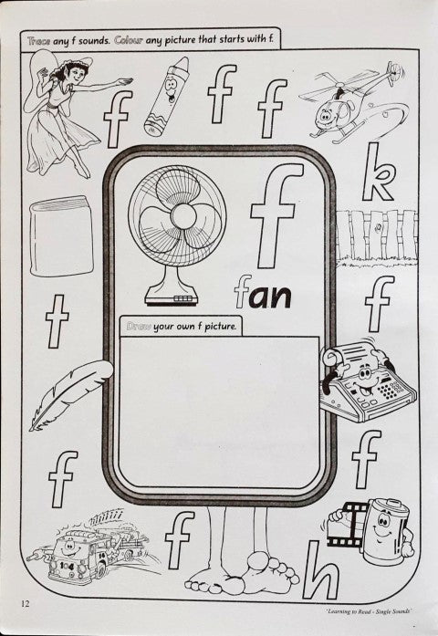 Novel Educational Learning to Read Single Sounds