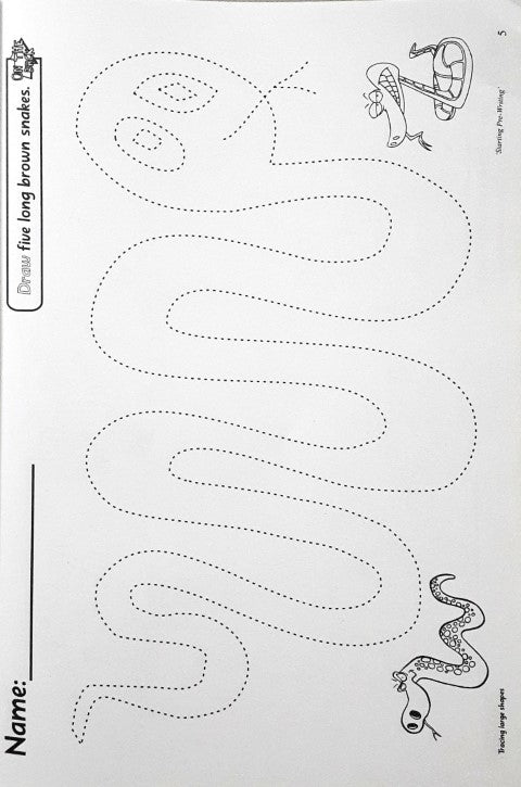 Novel Educational Starting Pre Writing