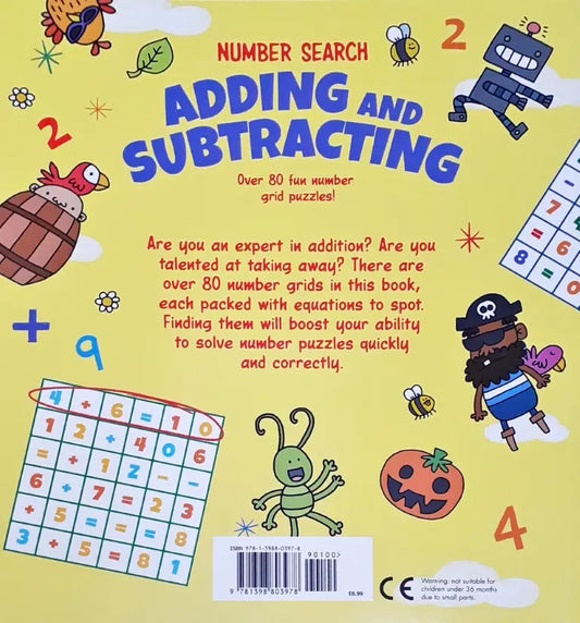 Number Search Adding and Subtracting