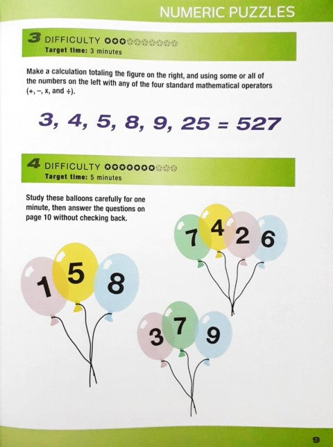 Mindworks Brain Training Numeric Puzzles