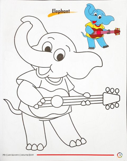 My Cute Nursery Colouring Book