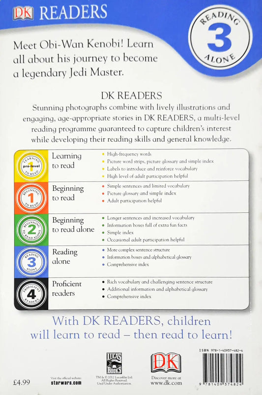 Obi-Wan Kenobi Jedi Knight : Star Wars | DK Readers Level 3 (P)