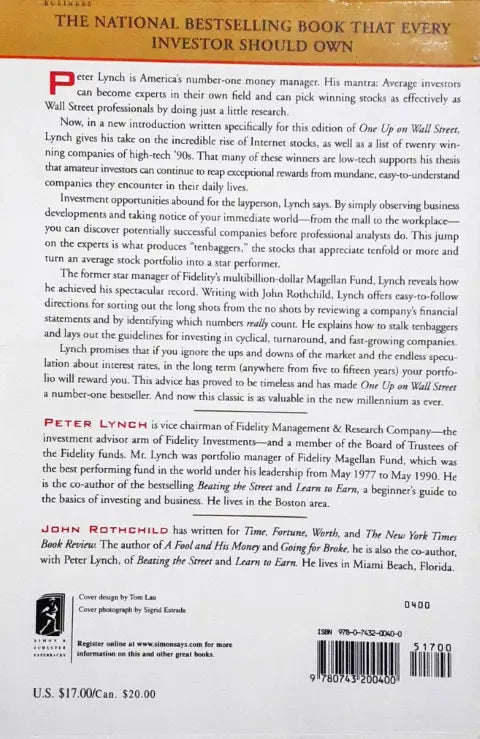 One Up On Wall Street (P)