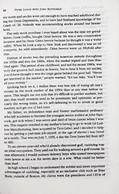 One Up On Wall Street (P)