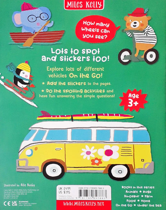 On The Go Sticker Book