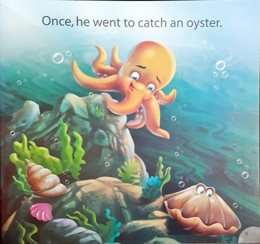 Otto The Shy Octopus Level 0 - Little Friends Moral Stories