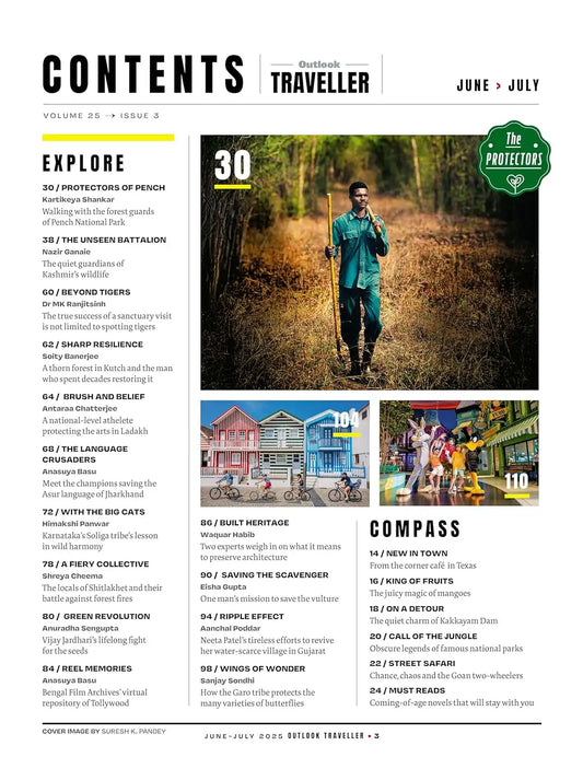 Outlook Traveller : June - July 2025 | India's No.1 Travel Magazine