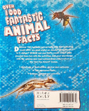 Over 1000 Fantastic Animal Facts Dinosaurs Birds Of Prey Pets Snakes Endangered Animals