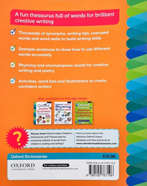 Oxford Junior Illustrated Thesaurus (Free Online Activities)