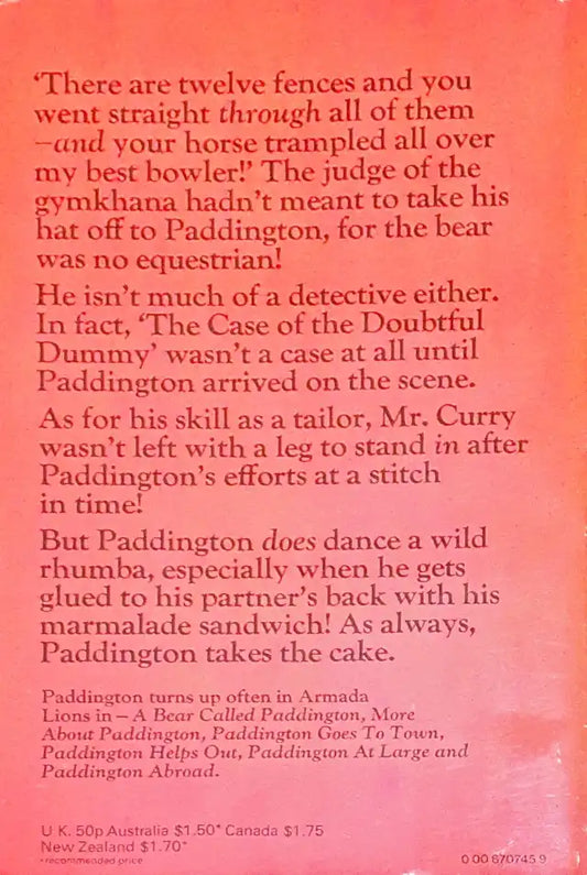 Paddington Takes The Air (P)