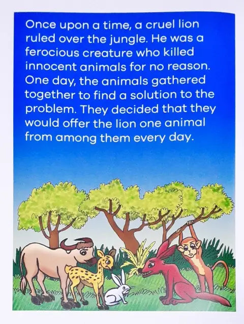 2 in 1 Moral Stories Panchatantra The Rabbit and The Lion / The Crows and the Snake