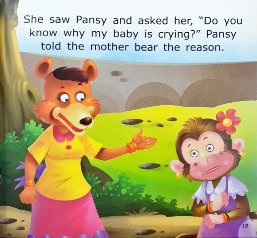 Pansy And The Pot Of Honey Level 1 - Little Friends Moral Stories