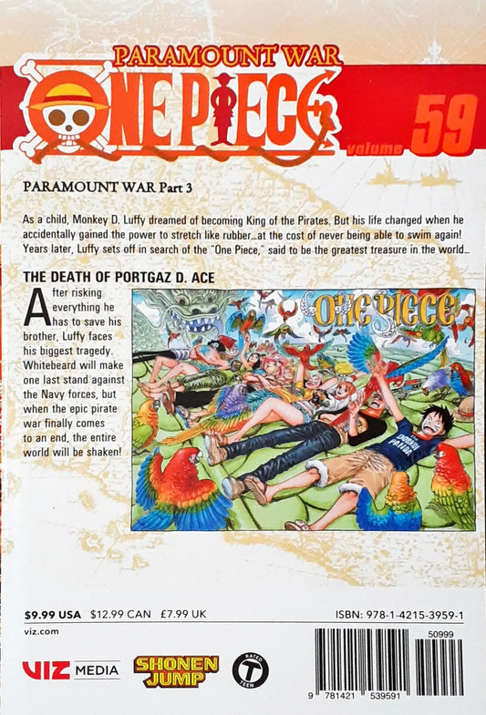 One Piece : Volume 59 : The Death of Portgaz D. Ace
