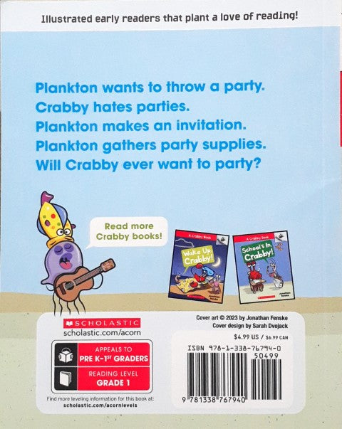 Acorn A Crabby Book 6 Party Time Crabby