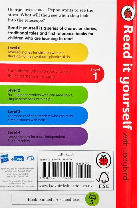 Read It Yourself With Ladybird Level 1 Peppa Pig Stars
