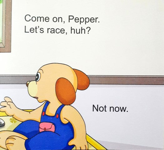 Pepper Watches Too Much TV