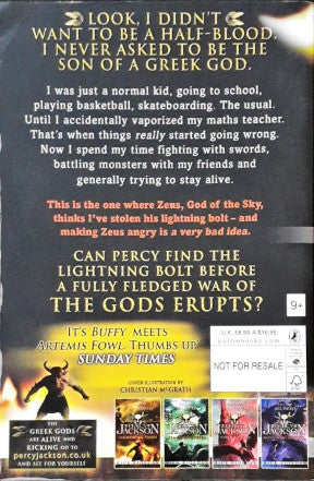 Percy Jackson and the Lightning Thief (Percy Jackson and the Olympians #1) (P)