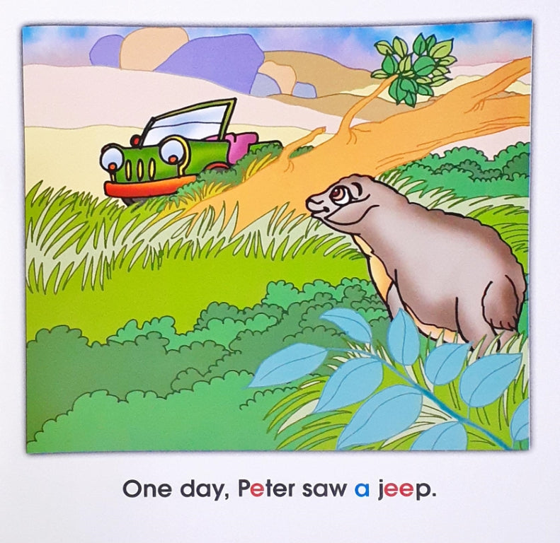Phonics Story Time Library Peter Steals A Jeep
