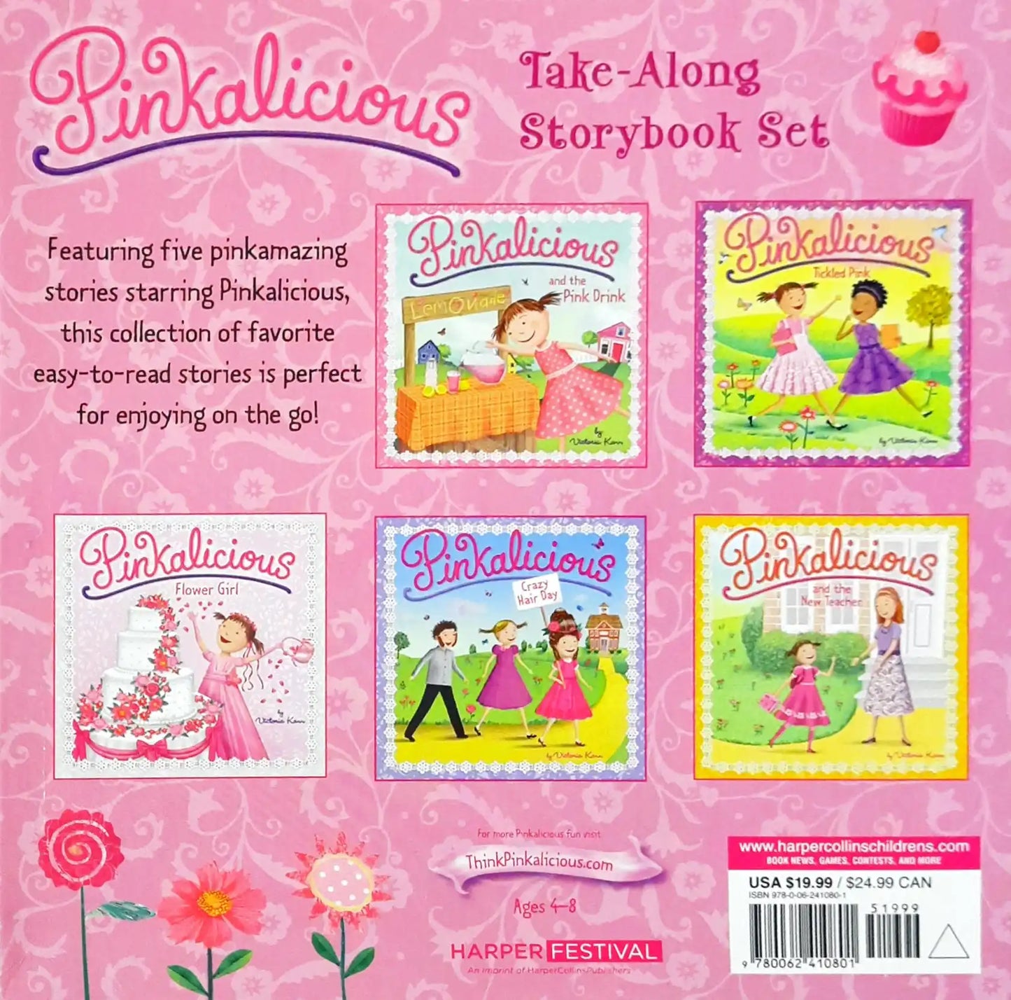 The Pinkalicious Take-Along Storybook Set