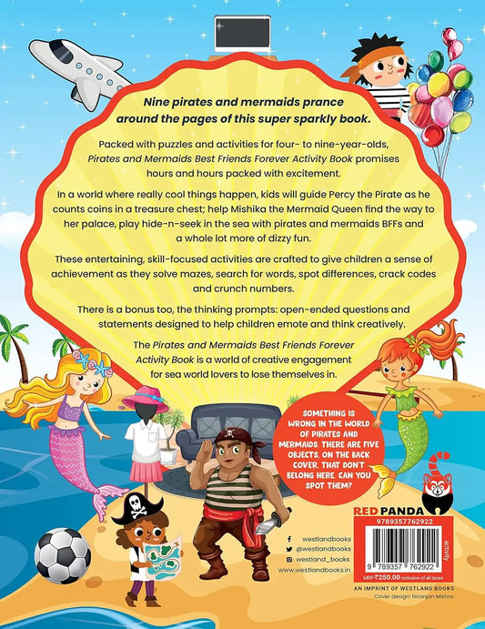 Pirates & Mermaids : Best Friends Forever Activity Book