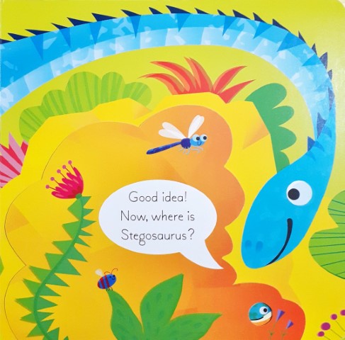 Usborne Lift The Flap Play Hide & Seek With The Dinosaurs