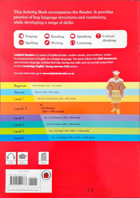 Ladybird Readers Level 2 Pocahontas Activity Book
