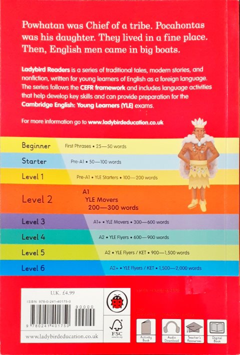 Ladybird Readers Level 2 Pocahontas