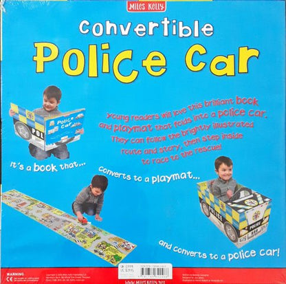 Convertible Police Car Converts To A Playmat And Police Car