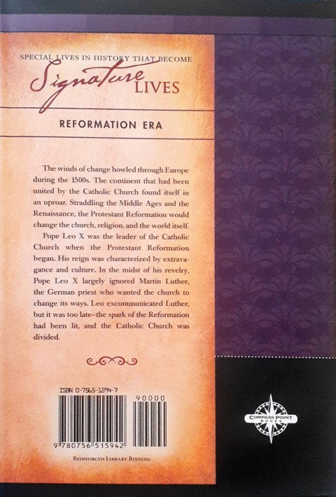 Pope Leo X Opponent of the Reformation Signature Lives