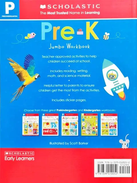 Pre-K Jumbo Workbook