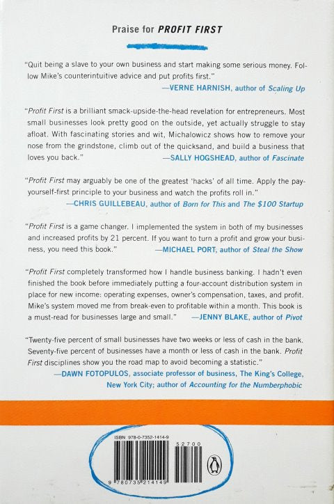 Profit First Transform Your Business from a Cash Eating Monster to a Money Making Machine
