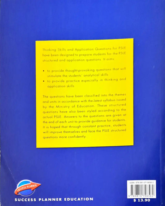 SAP PSLE Science: Process Skills and Applications: Topic by Topic