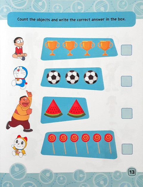 Puzzle & Sticker Activity Book With Doraemon Book 1