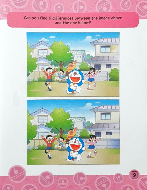 Puzzle & Sticker Activity Book With Doraemon Book 2